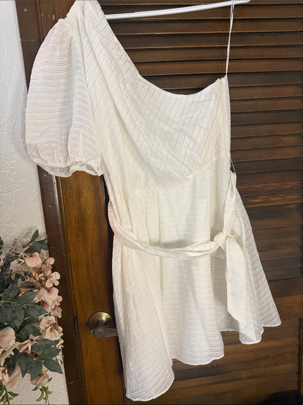 Off-the-shoulder dress